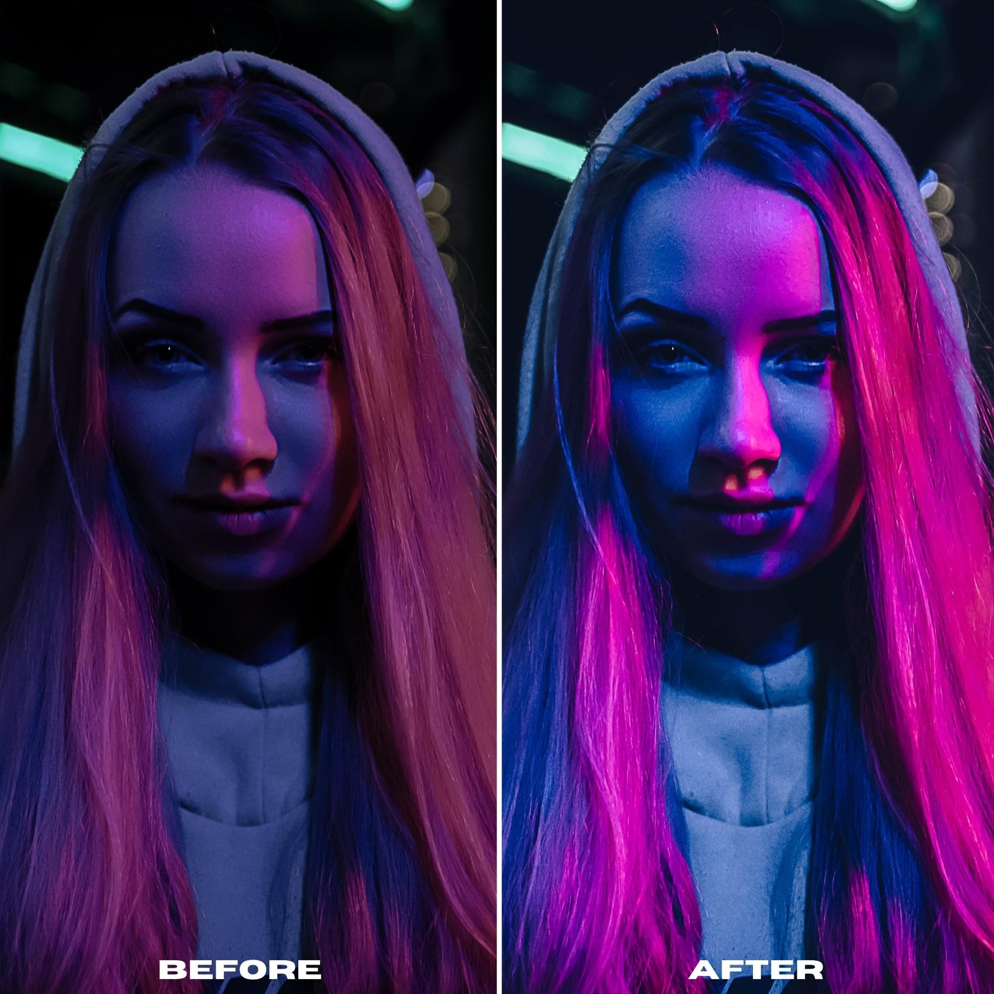 Red & Blue Aesthetic Lightroom Presets – Maison Presets